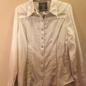 Sport alum Desert Gold Ladies Blouse. Sz USA 18